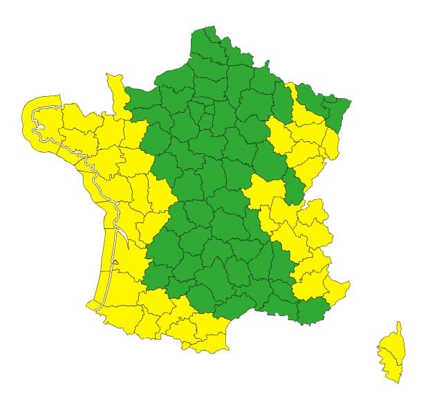 Météo : vents violents, orages et pluies, la France touchée par une nouvelle perturbation Météo