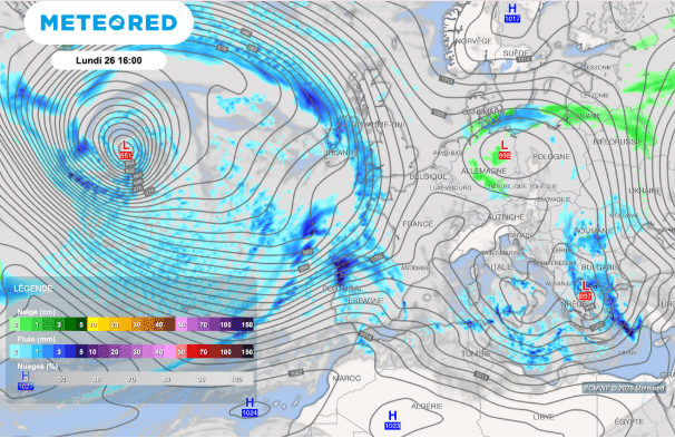 Météo : dépressions, pluies et risques d'inondations la semaine prochaine. Voici les régions concernées Météo