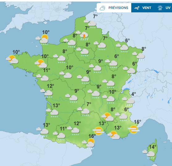 Météo : succession de perturbations sur la France, voici à quoi s’attendre la semaine prochaine Météo