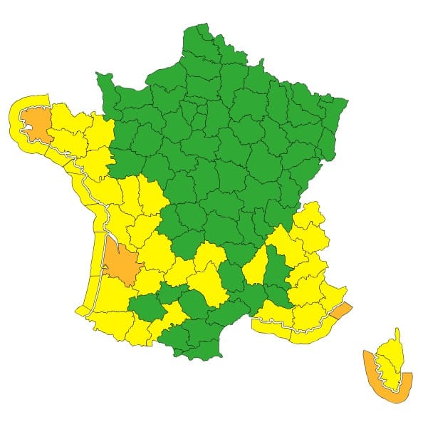 Météo : la France frappée par des intempéries dévastatrices ce vendredi Météo