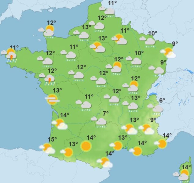 Météo : la France frappée par des intempéries dévastatrices ce vendredi Météo