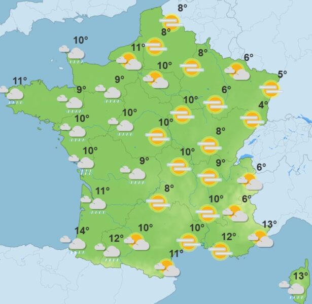 Météo : la semaine prochaine s'annonce agitée avec l'arrivée de vents violents, pluie et neige météo