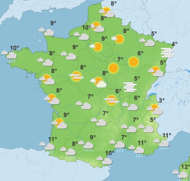 Météo : fortes chutes de pluie, voici les régions menacées par des inondations météo