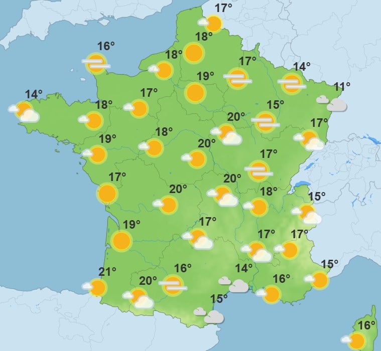 Météo : alerte crues dans ces départements et retour de la pluie jeudi Météo