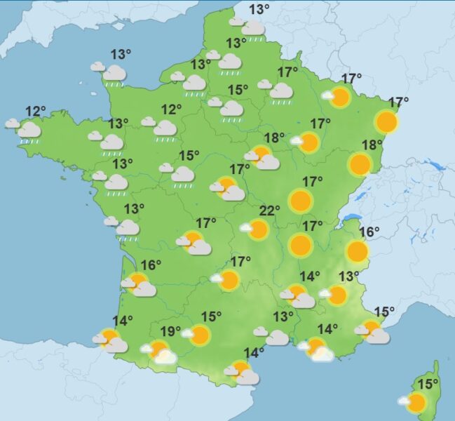 Météo : vent violent et pluies dès ce vendredi, quelles sont les régions les plus touchées ? Météo