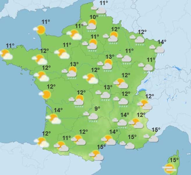 Météo : vent violent et pluies dès ce vendredi, quelles sont les régions les plus touchées ? Météo