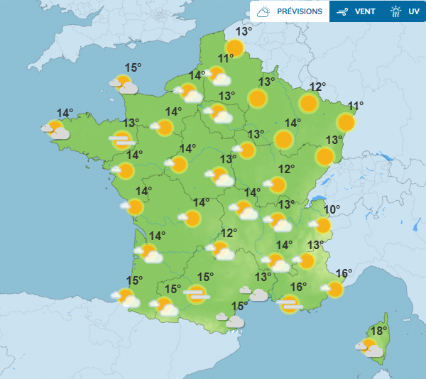 Météo : soleil au rendez-vous, mais attention aux alertes inondation qui menacent certaines régions ! Météo