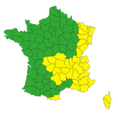 Météo : neige, orages, vents violents… Les départements en alerte ce jeudi 26 mars Météo