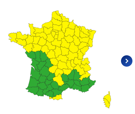 Météo : orages, vents violents et neige-verglas, une large partie de la France en alerte ce 25 mars Météo