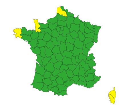 Météo : accalmie avant l'arrivée de la pluie, de la neige et du vent Météo