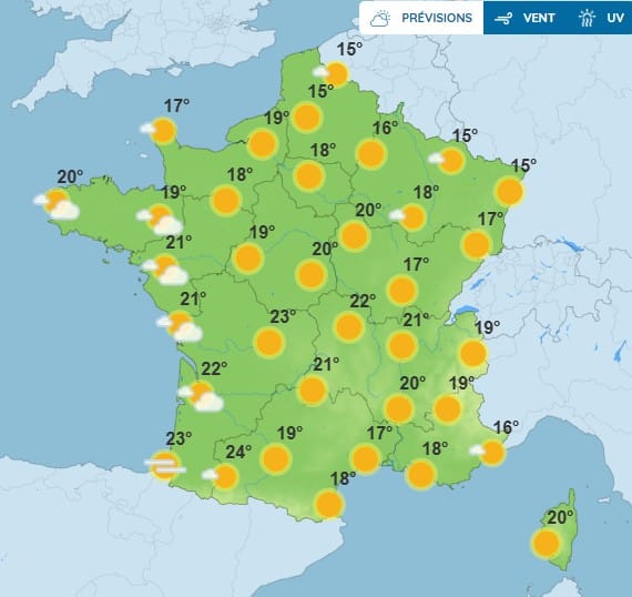 Météo : l’été s’installe, voici où il va faire le plus chaud ce mardi 7 avril Météo