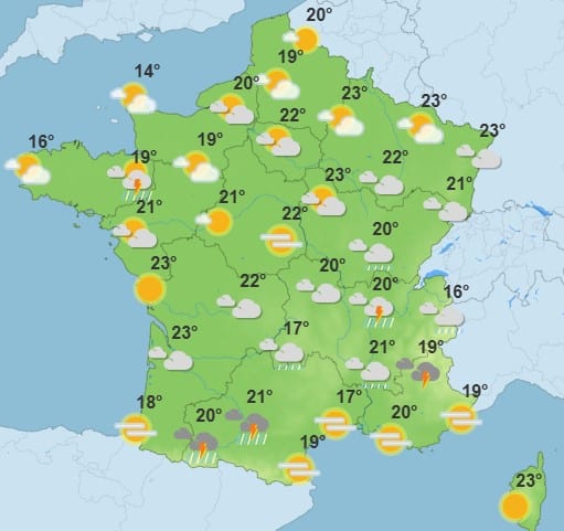 Météo : de violents orages frappent le sud du pays, quelles régions sont touchées ? Météo