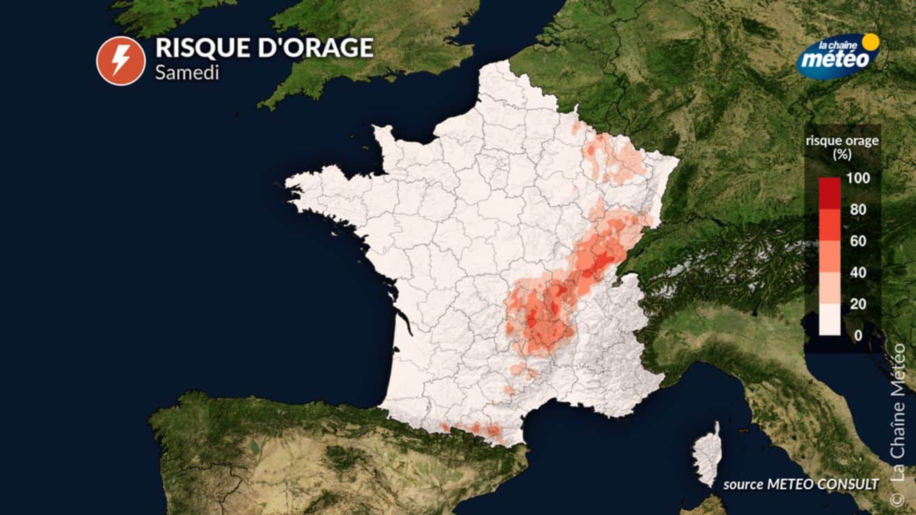La chaine Météo Changement radical de météo ce week-end : retour des pluies, orages et froid sur ces régions