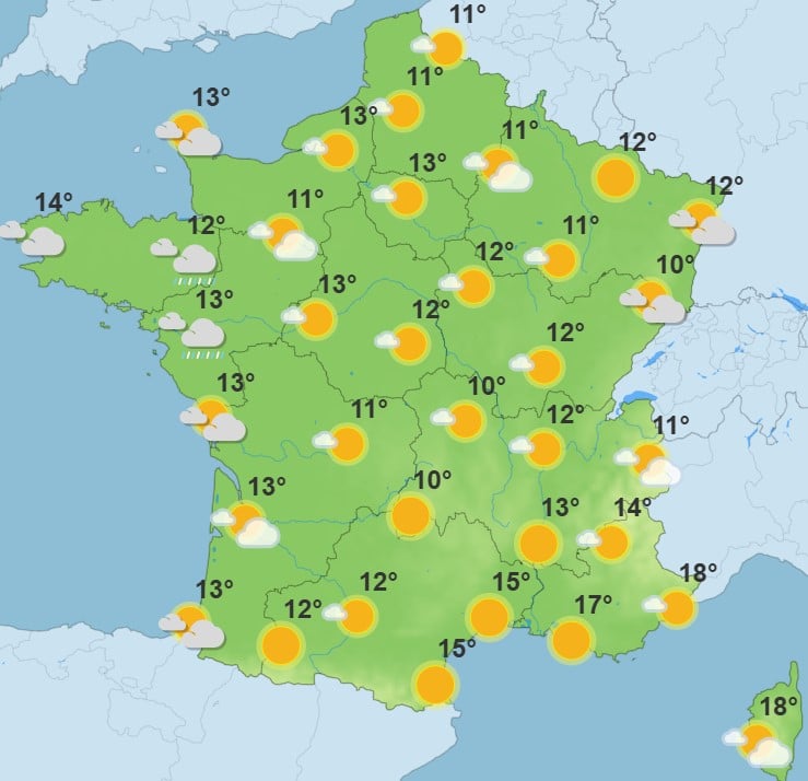 Météo : des vents à plus de 80 km/h attendus, plusieurs départements en alerte Météo