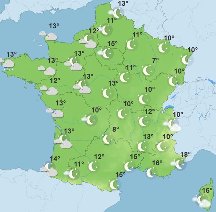 Météo : des vents à plus de 80 km/h attendus, plusieurs départements en alerte Météo