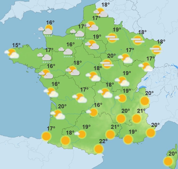 Météo : des vents à plus de 80 km/h attendus, plusieurs départements en alerte Météo