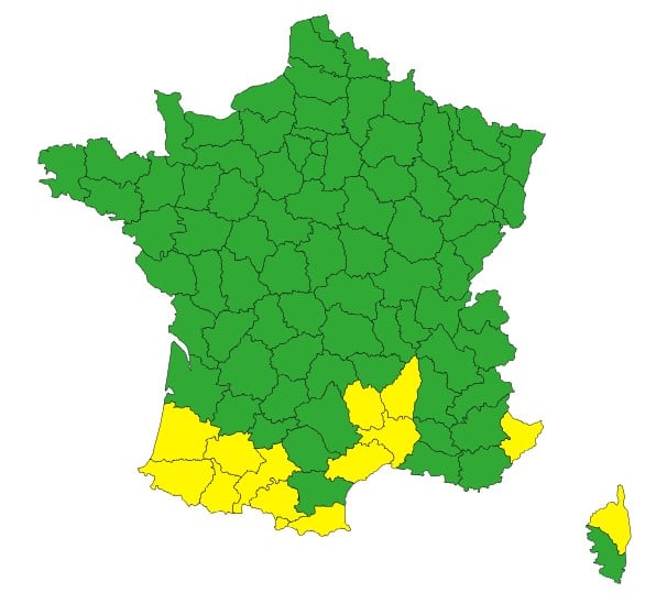 Météo : des orages possibles malgré un temps globalement calme, voici les régions concernées Météo