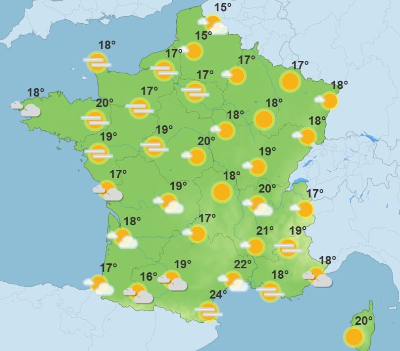 Météo : l’été s’invite en plein mois d’avril, voici les températures attendues ce dimanche Météo