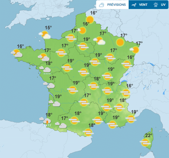 Météo : orages, fortes pluies et grêle avec l’arrivée d’une goutte froide, les régions touchées Météo