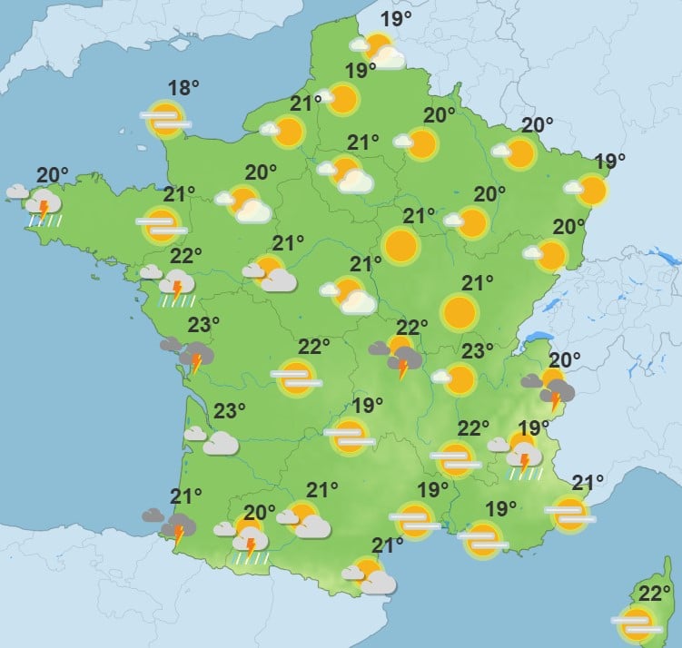 Météo : la France profite d’un temps ensoleillé, mais une nouvelle perturbation fonce sur le pays Météo