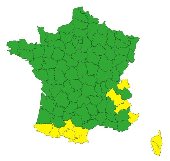 Météo : chute brutale des températures ce mardi, jusqu’à 0°C dans certaines régions Météo