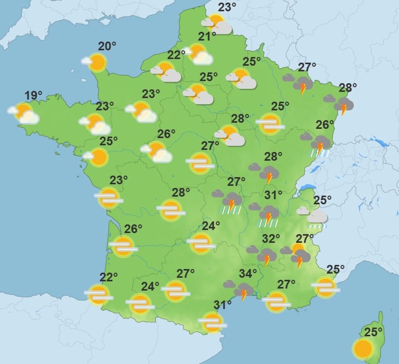 Canicule : voici quand les températures vont enfin baisser en France Canicule