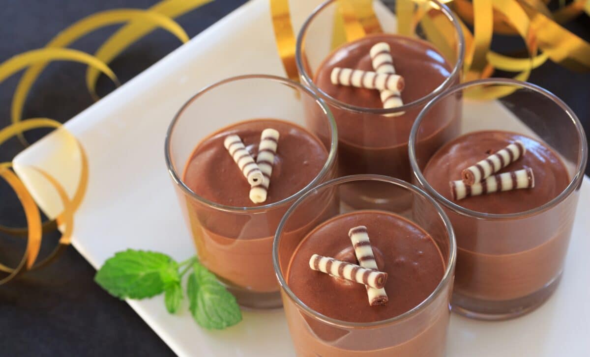 Mousses au chocolat