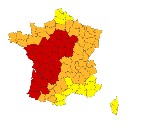 Canicule : jusqu'à 42 °C attendus la semaine prochaine avec dégradations orageuses et pluvieuses Canicule
