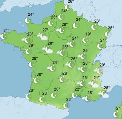Météo : nouveau pic de canicule attendu ce mardi, 54 départements en alerte rouge canicule