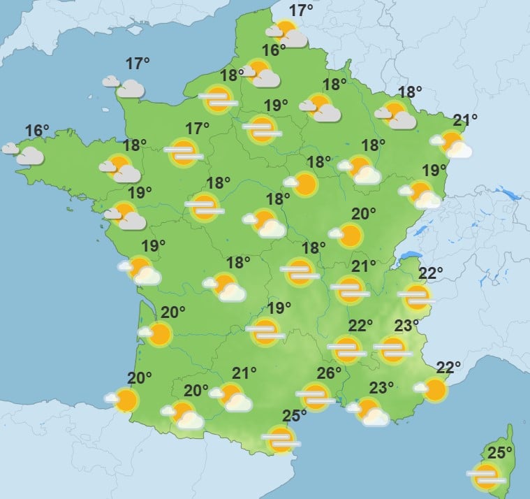 Météo : le beau temps est de retour, jusqu’où monteront les températures ce dimanche ? Météo