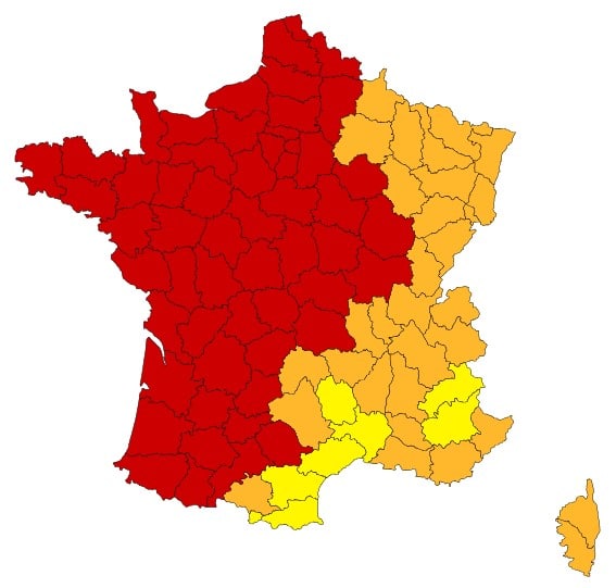 Météo : la France continue de suffoquer sous la canicule, 58 départements toujours en alerte maximale Canicule