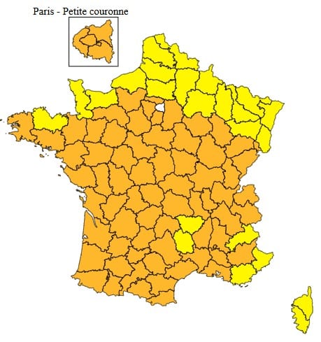 Canicule : la France reste bloquée sous une chaleur intense, 72 départements en alerte orange Canicule