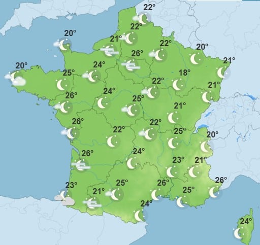 Canicule : la France reste bloquée sous une chaleur intense, 72 départements en alerte orange Canicule