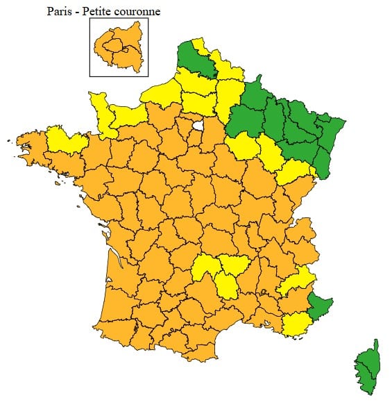 Canicule : jusqu'à 42°C attendus ce mercredi, 67 départements en alerte orange Canicule