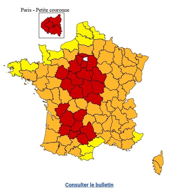 Canicule : où fera-t-il le plus chaud ce mardi 14 juillet ? Canicule
