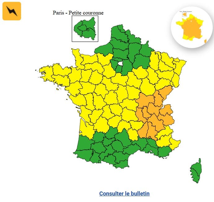 Météo : les orages se mêlent aux fortes chaleurs, la grande majorité des régions est en alerte Météo