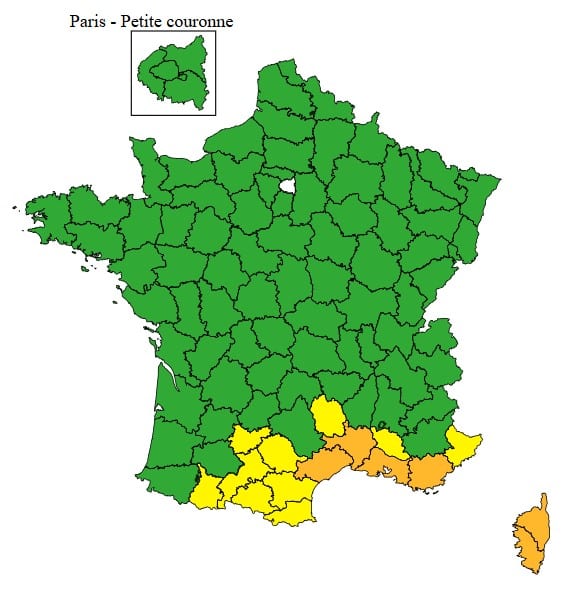 Météo : jusqu’à 40°C dans le sud ce lundi, voici les départements en alerte orange canicule Météo