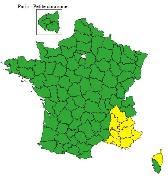 Météo : certaines régions sont frappées par de violents orages, plusieurs départements en vigilance Météo