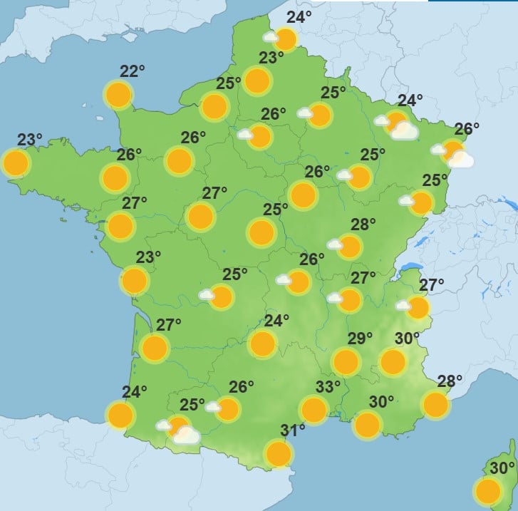 Météo : la chaleur va faire son retour, voici quand les températures vont s'envoler Météo