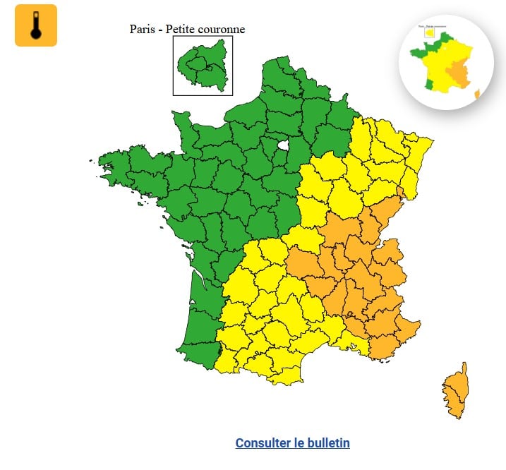 Météo : entre fortes chaleurs et violents orages, plusieurs régions françaises placées en alerte ce jeudi Météo