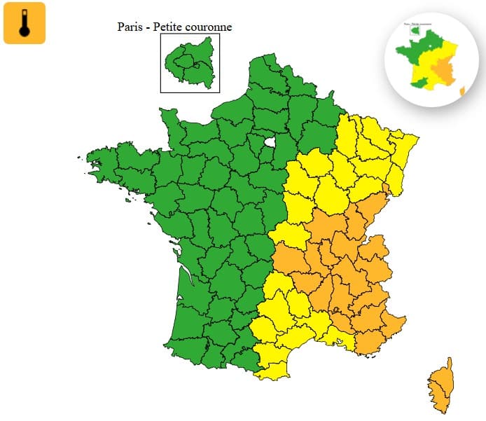 Météo : canicule dans l’est, dégradation orageuse dans le reste du pays… Voici les régions touchées Météo