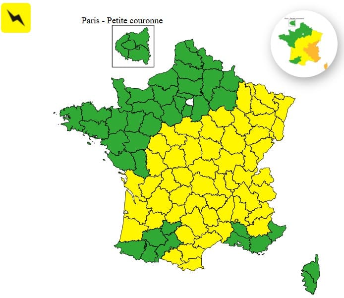 Météo : canicule dans l’est, dégradation orageuse dans le reste du pays… Voici les régions touchées Météo
