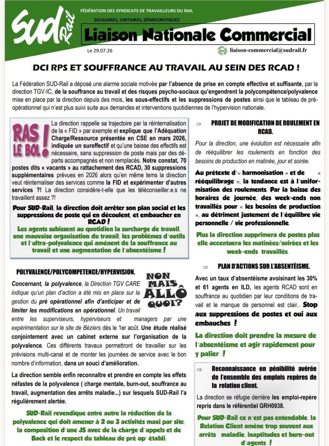 Sud Rail Vacances : mauvaise surprise pour ces voyageurs, des dizaines de trains supprimés ce week-end