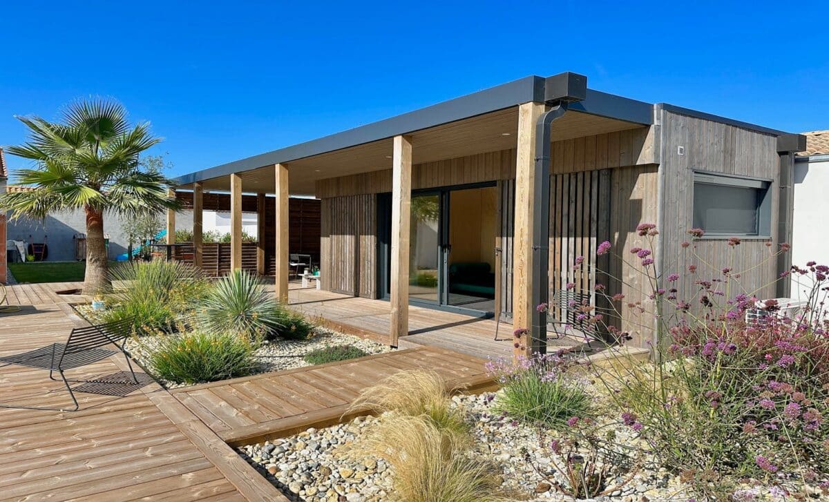 Maison en plastique