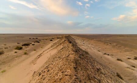 Maroc - Sahara occidental - Mur