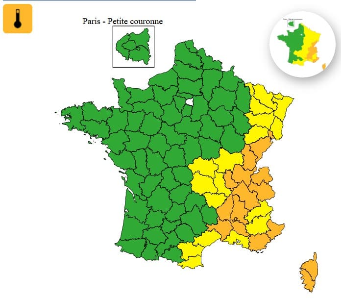 Météo : la chaleur recule, mais 16 départements restent en vigilance orange Météo