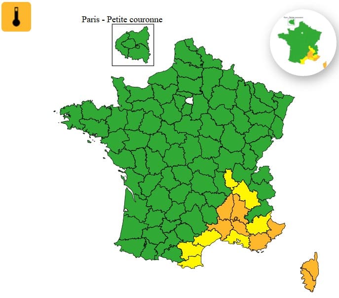 Météo : la chaleur s’intensifie encore, ces régions vont frôler les 40 °C ce vendredi Météo