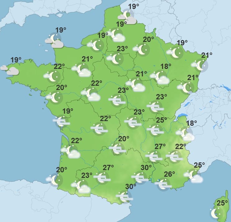 Météo : les fortes chaleurs sont de retour en France, voici les régions concernées Météo