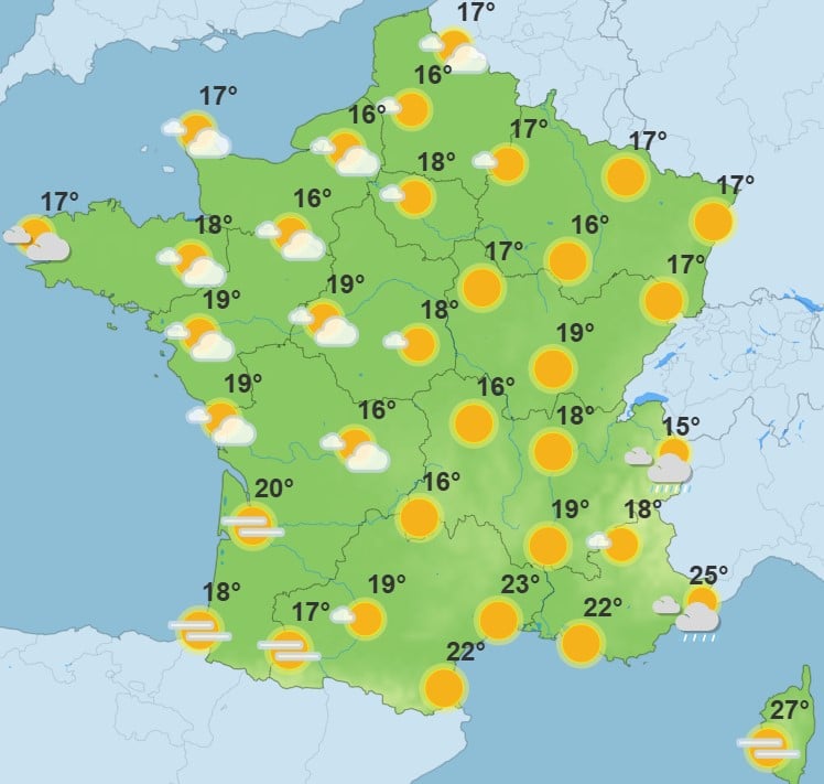 Météo : les orages frappent une partie du pays, voici les régions touchées Météo