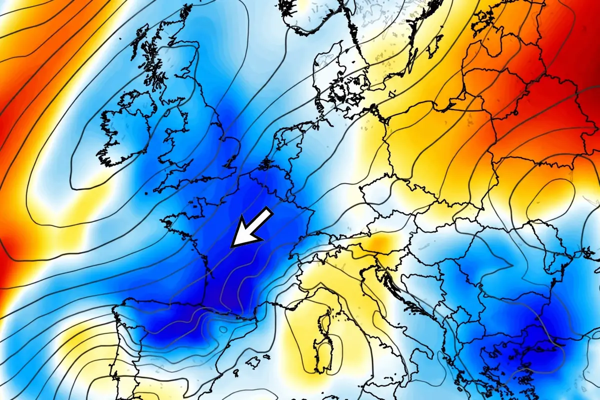 Goutte froide La météo va radicalement changer ce week-end avec l'arrivée d'une goutte froide : voici les régions concernées